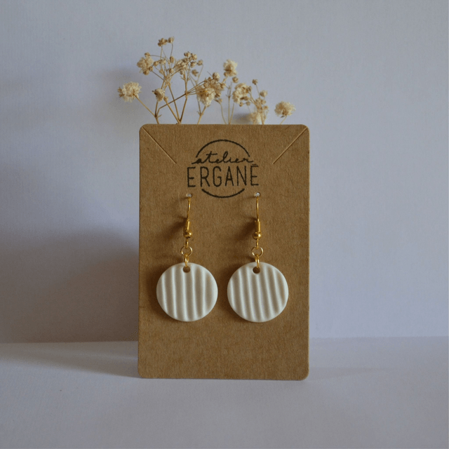 Boucles d'oreilles "Rayures"
