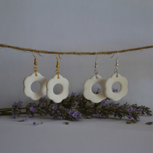 Boucles d'oreilles "Fleurs"
