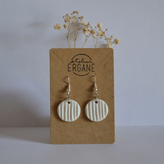 Boucles d'oreilles "Rayures"