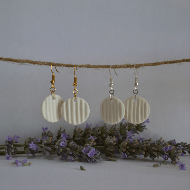 Boucles d'oreilles "Rayures"
