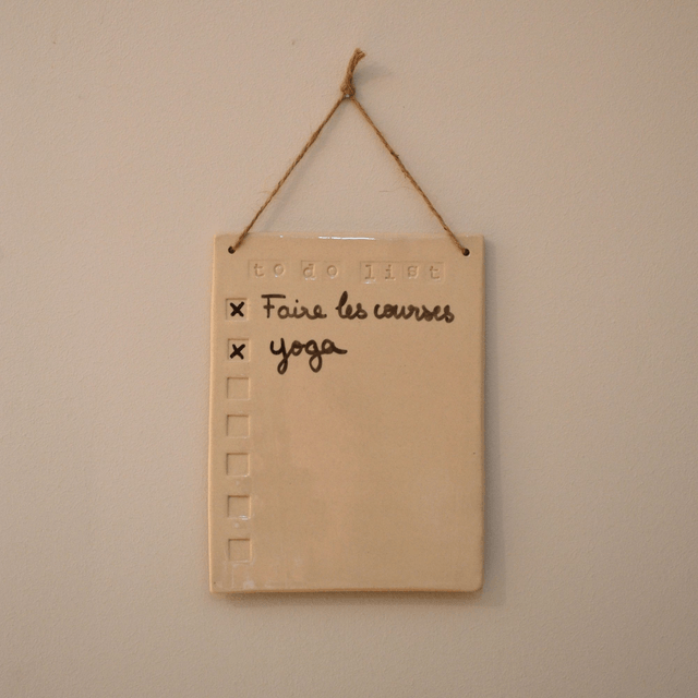 To do list