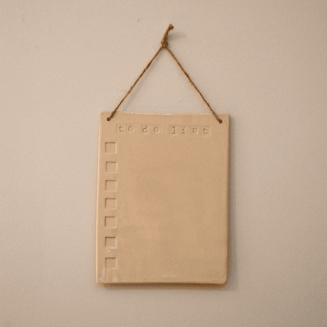 To do list